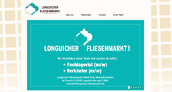 Desktop Screenshot of longuicher-fliesenmarkt.de